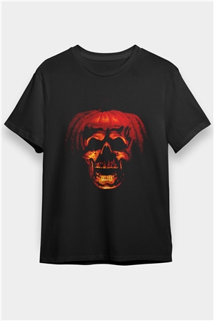 Halloween Siyah Unisex Tişört T-Shirt