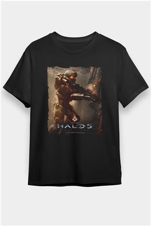 Halo Wars Siyah Unisex Tişört T-Shirt