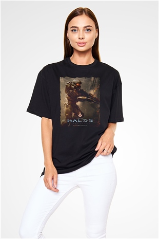 Halo Wars Siyah Oversize Tişört Oversize T-shirt