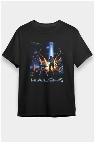 Halo Wars Siyah Unisex Tişört T-Shirt