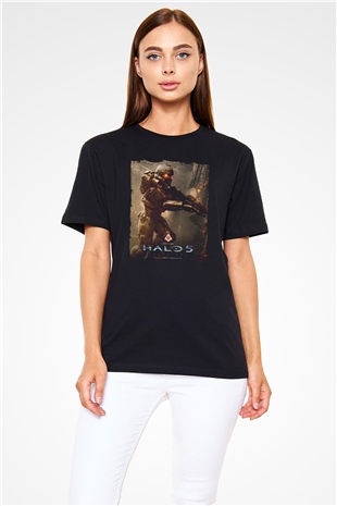 Halo Wars Siyah Unisex Tişört T-Shirt