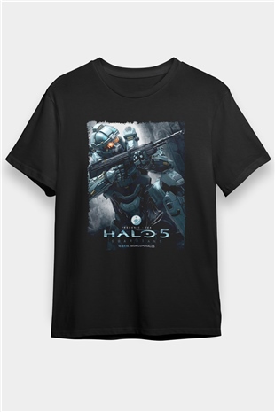 Halo Wars Siyah Unisex Tişört T-Shirt