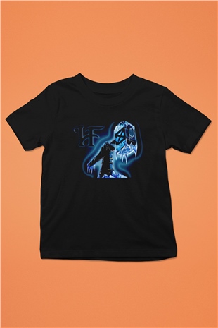 HammerFall Siyah Unisex Çocuk Tişört