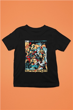 Hanna-Barbera Siyah Unisex  Çocuk Tişört