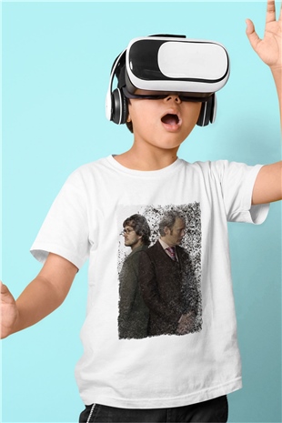 Hannibal Beyaz Unisex Çocuk Tişört