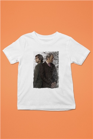 Hannibal Beyaz Unisex Çocuk Tişört