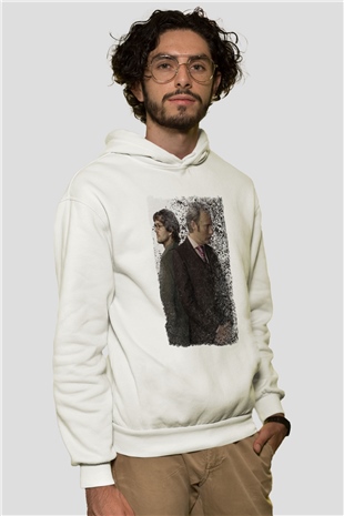 Hannibal Beyaz Unisex Hoodie