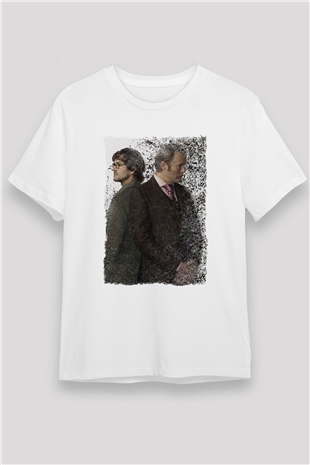 Hannibal Beyaz Unisex Tişört T-Shirt