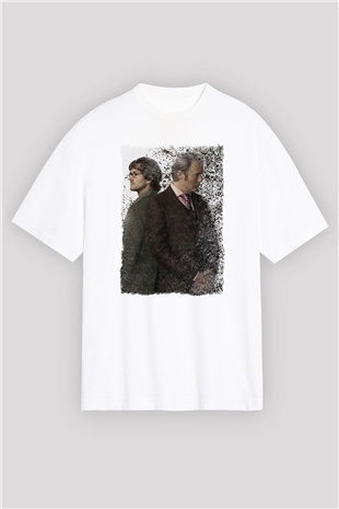 Hannibal Beyaz Oversize Tişört Oversize T-shirt