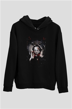 Hannibal Siyah Unisex Hoodie