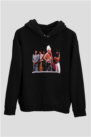 Hanoi Rocks Siyah Unisex Hoodie