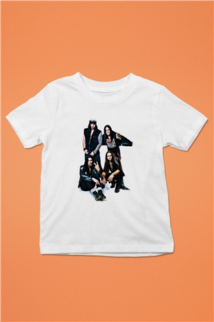 Hardcore Superstar Baskılı Unisex Beyaz Çocuk Tişört