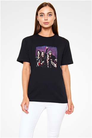 Hardcore Superstar Baskılı Unisex Siyah Tişört