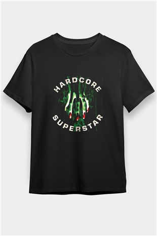 Hardcore Superstar Baskılı Unisex Siyah Tişört