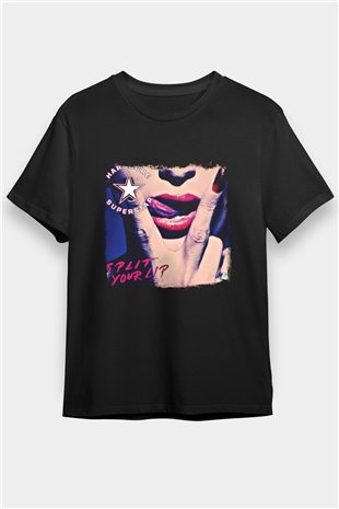 Hardcore Superstar Baskılı Unisex Siyah Tişört