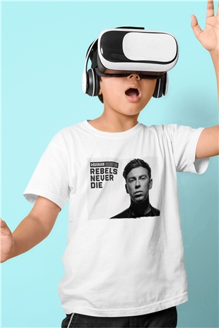 Hardwell Beyaz Unisex Çocuk Tişört