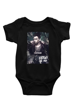 Hardwell Siyah Bebek Body - Zıbın