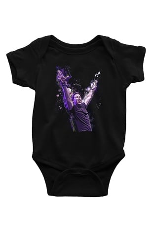 Hardwell Siyah Bebek Body - Zıbın