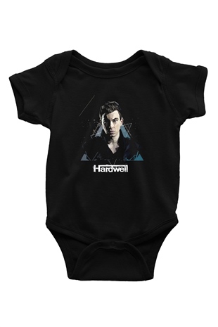 Hardwell Siyah Bebek Body - Zıbın