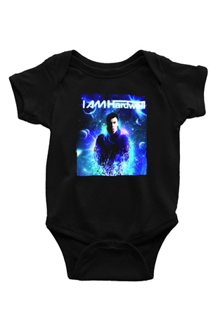 Hardwell Siyah Bebek Body - Zıbın