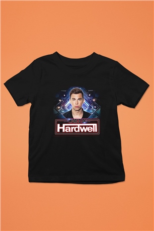 Hardwell Siyah Unisex Çocuk Tişört