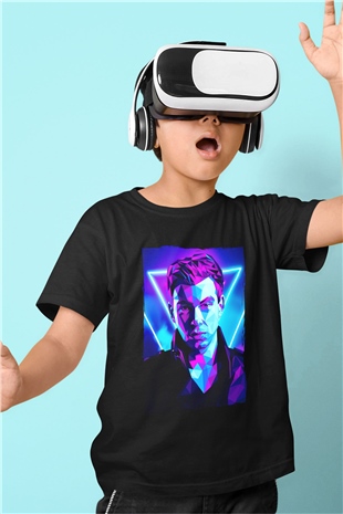 Hardwell Siyah Unisex Çocuk Tişört