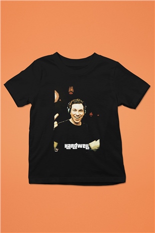 Hardwell Siyah Unisex Çocuk Tişört