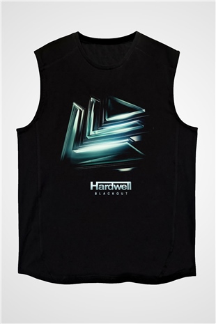 Hardwell Siyah Unisex Kolsuz Tişört