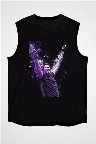 Hardwell Siyah Unisex Kolsuz Tişört