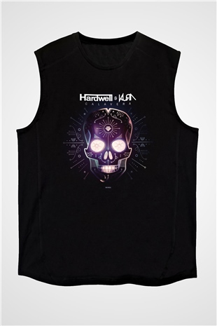 Hardwell Siyah Unisex Kolsuz Tişört