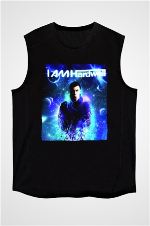 Hardwell Siyah Unisex Kolsuz Tişört