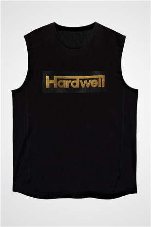 Hardwell Siyah Unisex Kolsuz Tişört