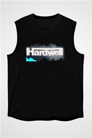 Hardwell Siyah Unisex Kolsuz Tişört
