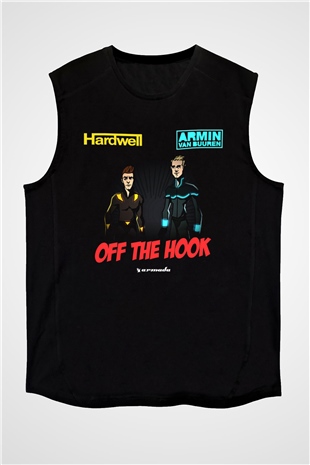 Hardwell Siyah Unisex Kolsuz Tişört