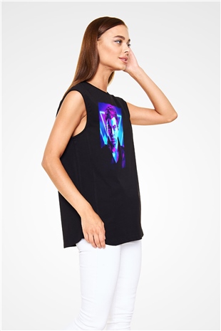 Hardwell Siyah Unisex Kolsuz Tişört