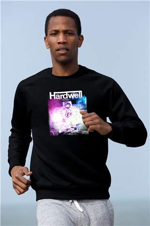 Hardwell Siyah Unisex Sweatshirt