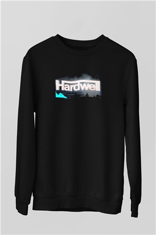 Hardwell Siyah Unisex Sweatshirt