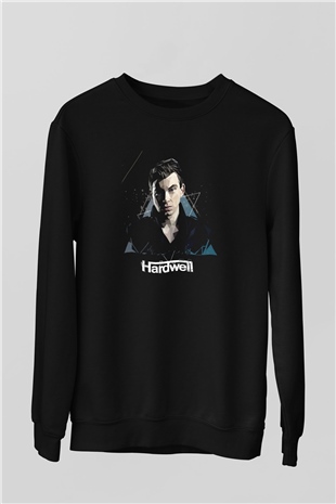 Hardwell Siyah Unisex Sweatshirt