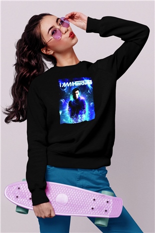 Hardwell Siyah Unisex Sweatshirt