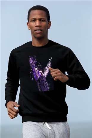 Hardwell Siyah Unisex Sweatshirt