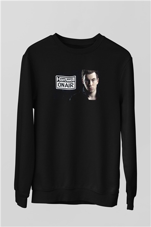 Hardwell Siyah Unisex Sweatshirt