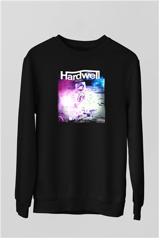 Hardwell Siyah Unisex Sweatshirt
