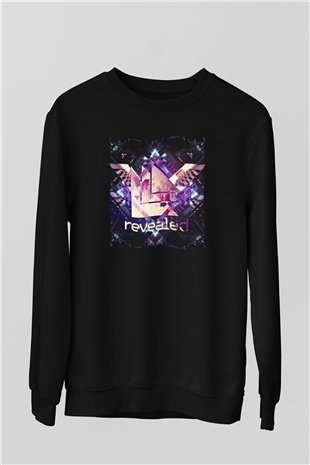 Hardwell Siyah Unisex Sweatshirt