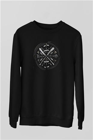 Hardwell Siyah Unisex Sweatshirt
