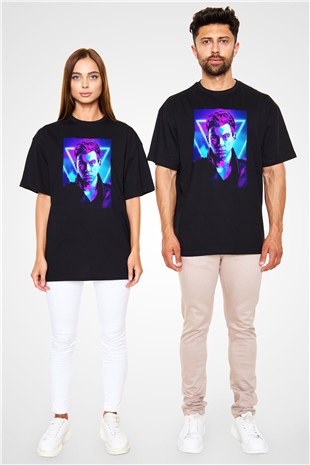 Hardwell Siyah Oversize Tişört Oversize T-shirt - TişörtFabrikası