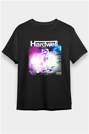 Hardwell Siyah Unisex Tişört T-Shirt - TişörtFabrikası