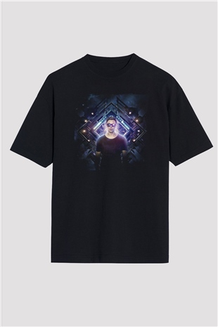 Hardwell Siyah Oversize Tişört Oversize T-shirt - TişörtFabrikası