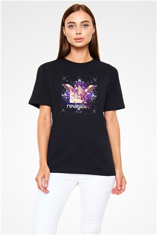 Hardwell Siyah Unisex Tişört T-Shirt - TişörtFabrikası