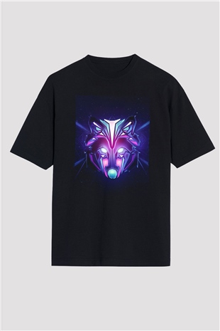 Hardwell Siyah Oversize Tişört Oversize T-shirt - TişörtFabrikası