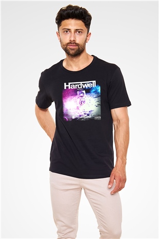 Hardwell Siyah Unisex Tişört T-Shirt - TişörtFabrikası
